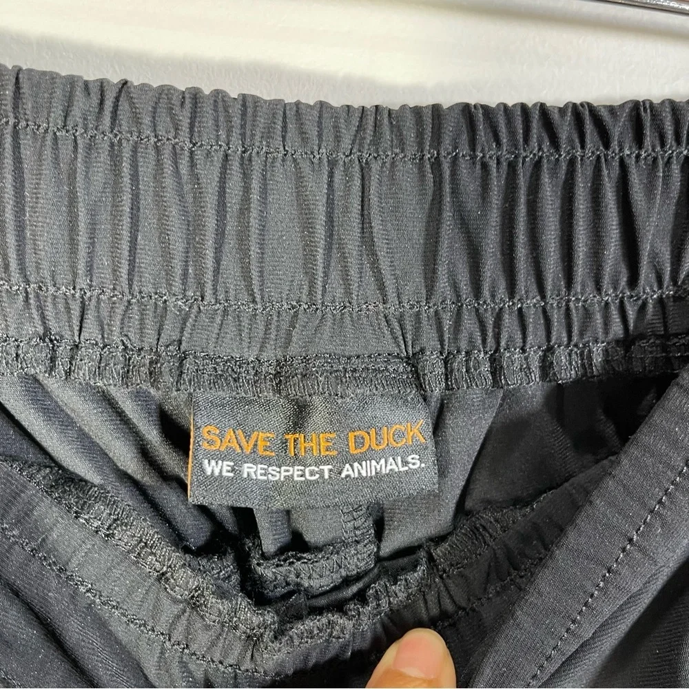 Save The Duck Women’s pant Size 2/M Color Black - Picture 5 of 15